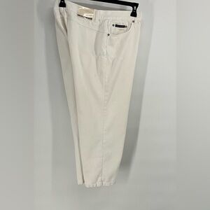 DKNY White Cream Denim Jean Pants 11